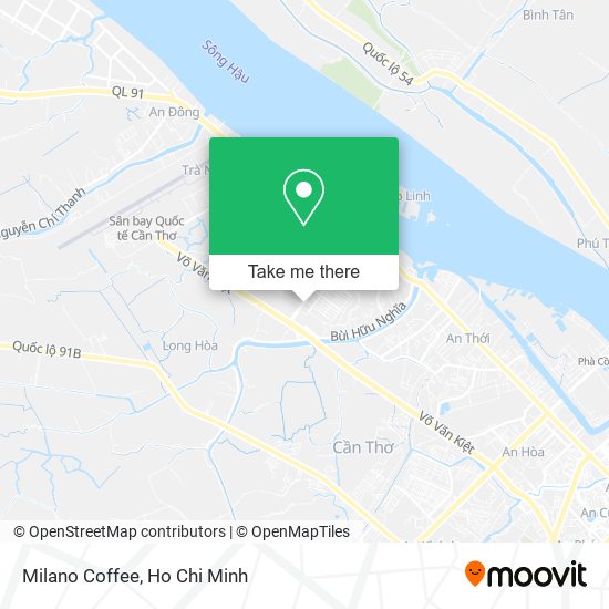 Milano Coffee map
