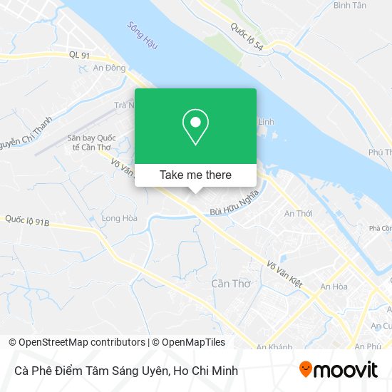 Cà Phê Điểm Tâm Sáng Uyên map