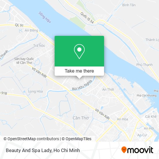 Beauty And Spa Lady map