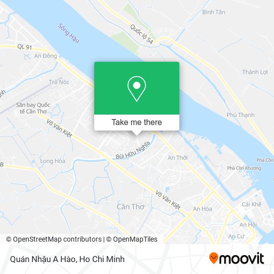 Quán Nhậu A Hào map