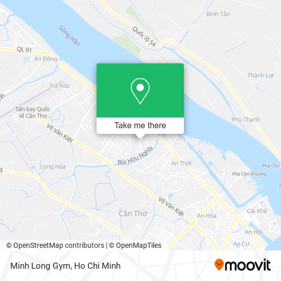 Minh Long Gym map