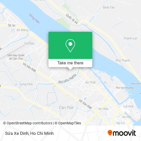 Sửa Xe Dinh map