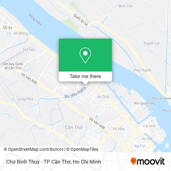 Chợ Bình Thuỷ - TP Cần Thơ map