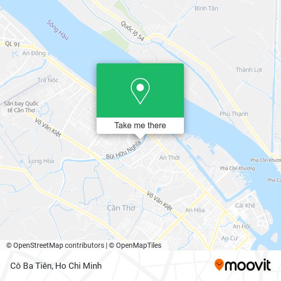 Cô Ba Tiên map