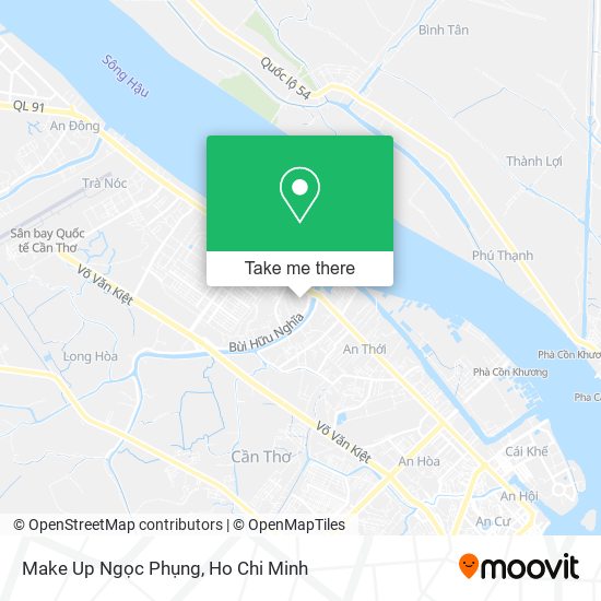 Make Up Ngọc Phụng map