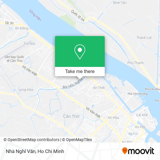 Nhà Nghỉ Văn map