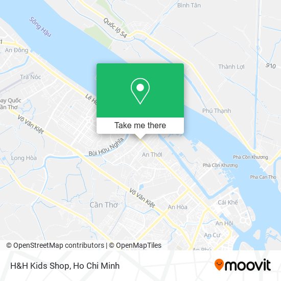 H&H Kids Shop map