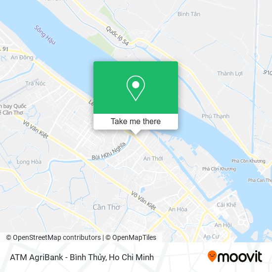 ATM AgriBank - Bình Thủy map