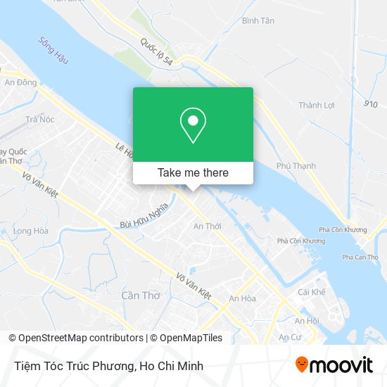 Tiệm Tóc Trúc Phương map