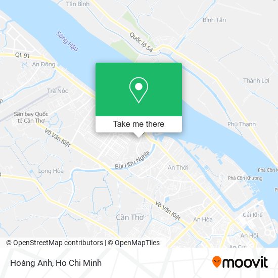 Hoàng Anh map