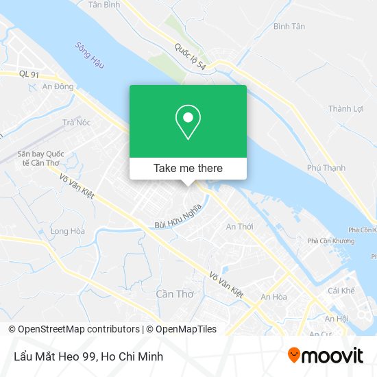 Lẩu Mắt Heo 99 map