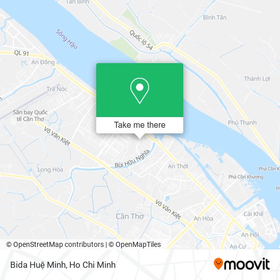 Bida Huệ Minh map