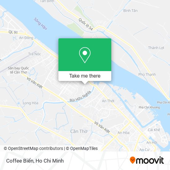 Coffee Biển map