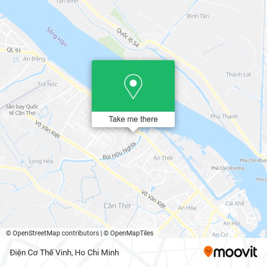 Điện Cơ Thế Vinh map