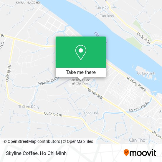 Skyline Coffee map