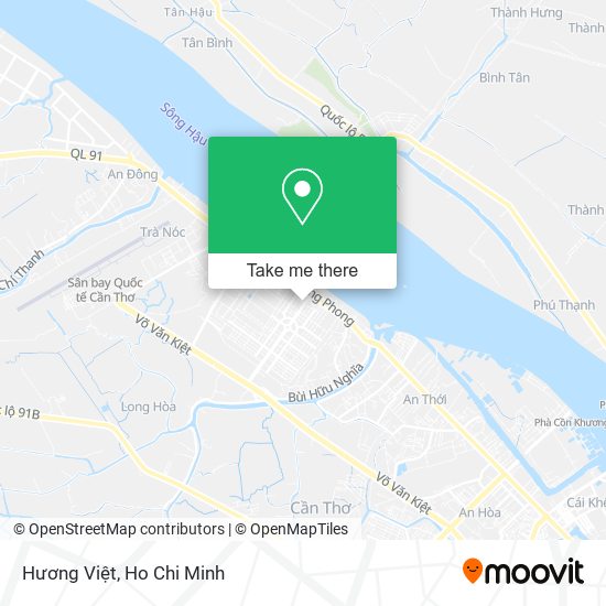 Hương Việt map