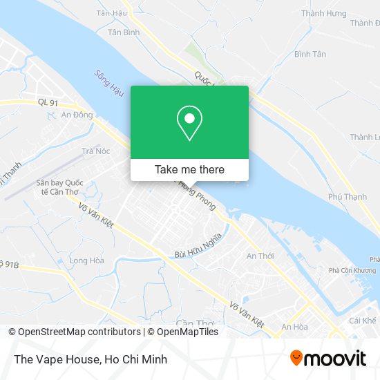 The Vape House map