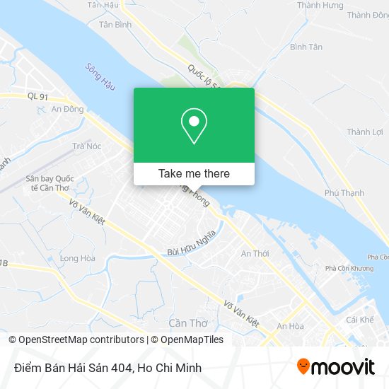 Điểm Bán Hải Sản 404 map