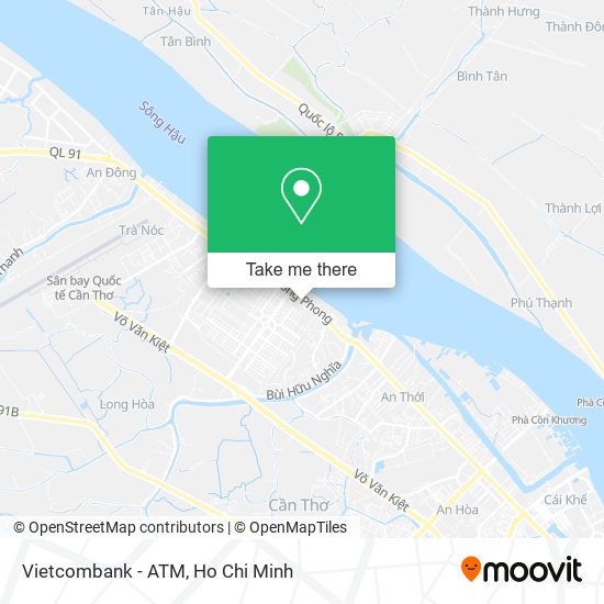 Vietcombank - ATM map