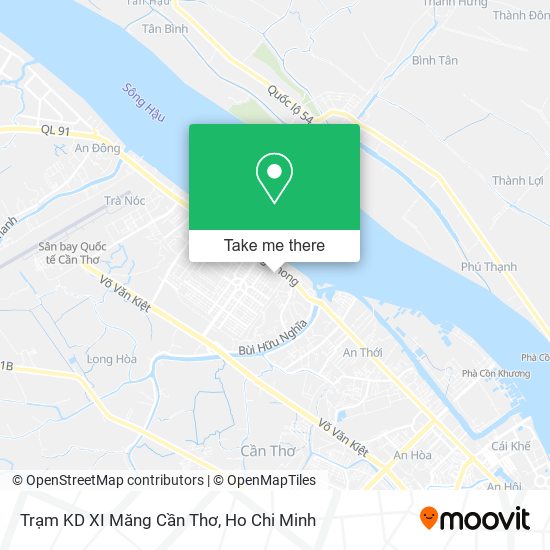Trạm KD XI Măng Cần Thơ map