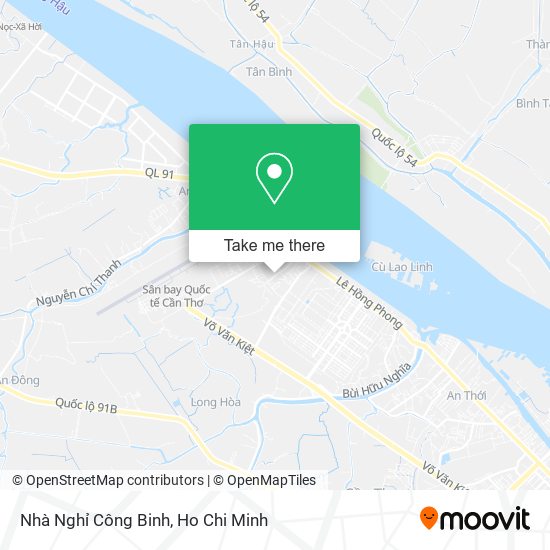 Nhà Nghỉ Công Binh map