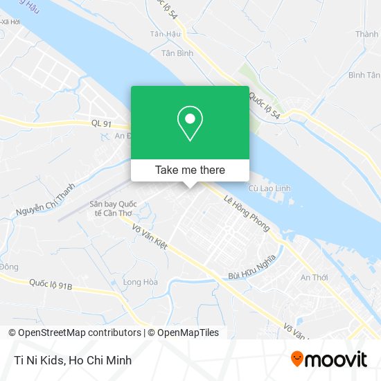 Ti Ni Kids map