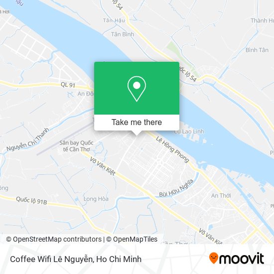 Coffee Wifi Lê Nguyễn map