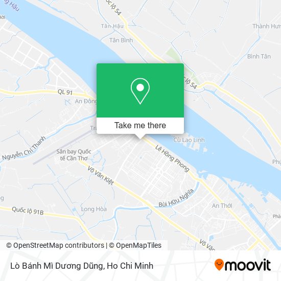 Lò Bánh Mì Dương Dũng map