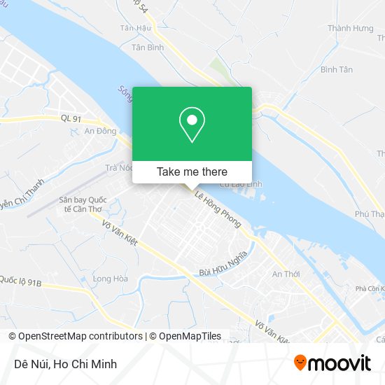 Dê Núi map