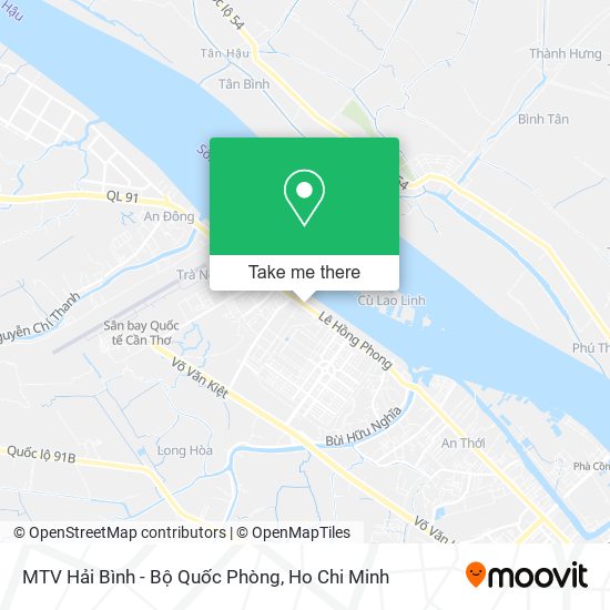 MTV Hải Bình - Bộ Quốc Phòng map