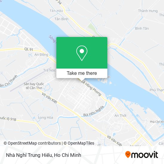 Nhà Nghỉ Trung Hiếu map
