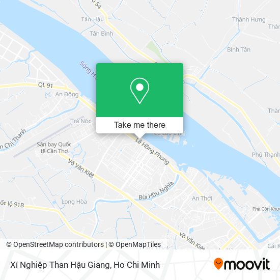 Xí Nghiệp Than Hậu Giang map