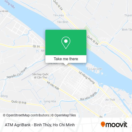 ATM AgriBank - Bình Thủy map