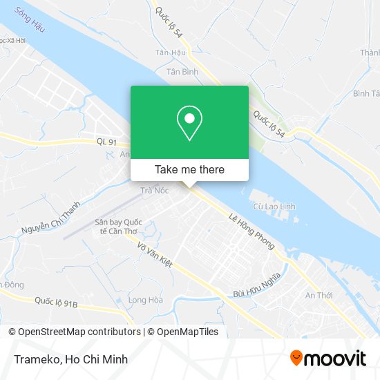 Trameko map