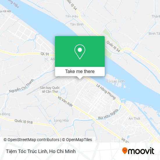 Tiệm Tóc Trúc Linh map