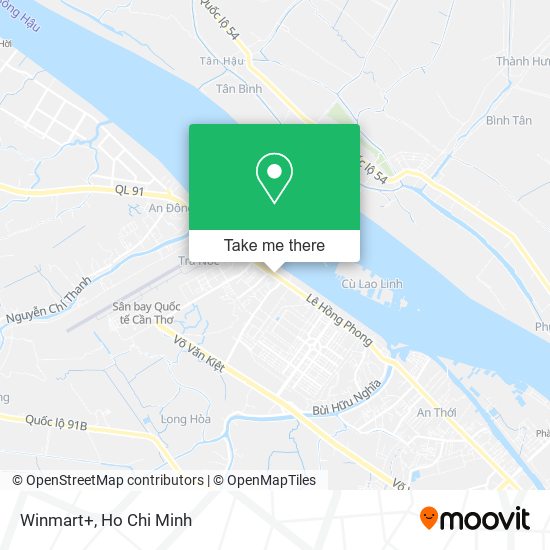 Winmart+ map