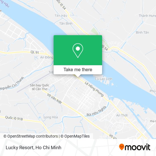 Lucky Resort map