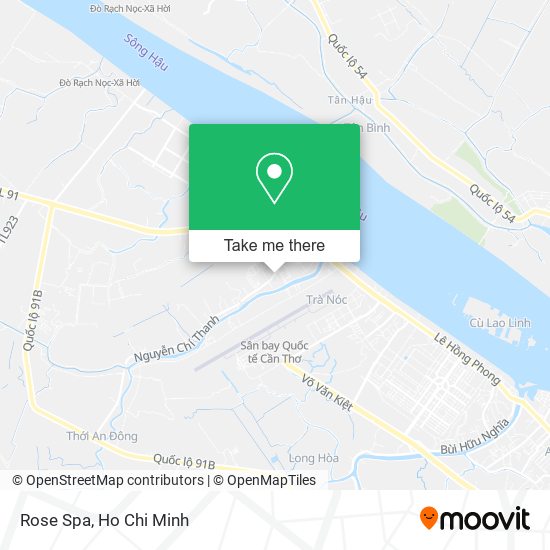 Rose Spa map