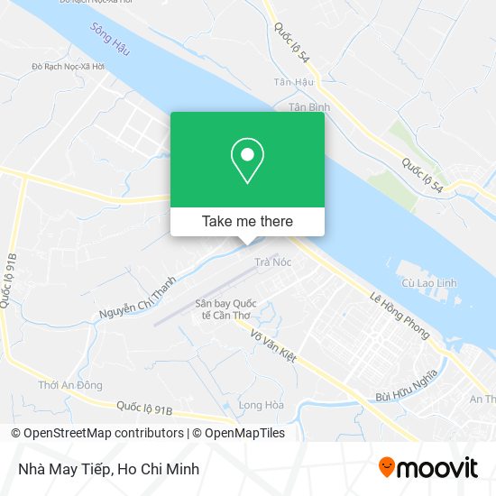 Nhà May Tiếp map