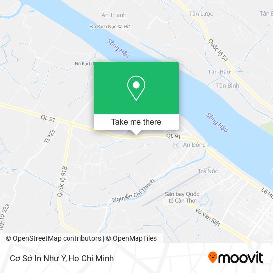 Cơ Sở In Như Ý map