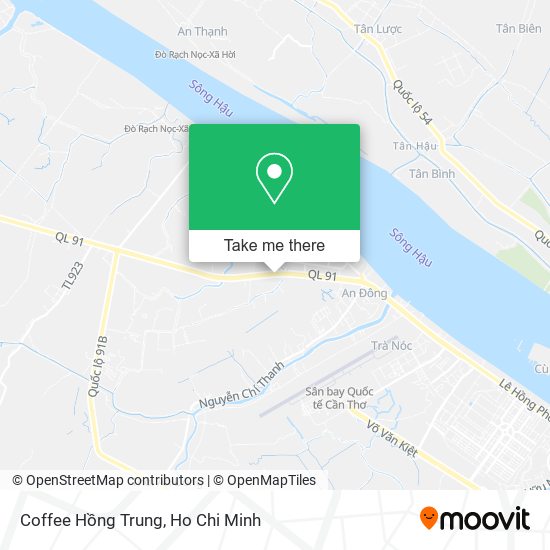 Coffee Hồng Trung map