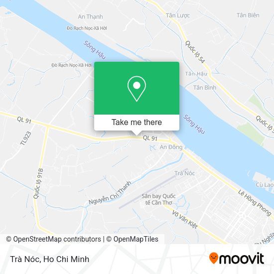 Trà Nóc map