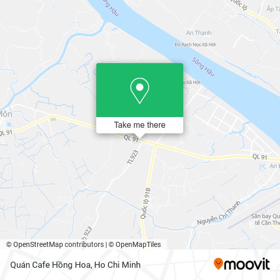Quán Cafe Hồng Hoa map