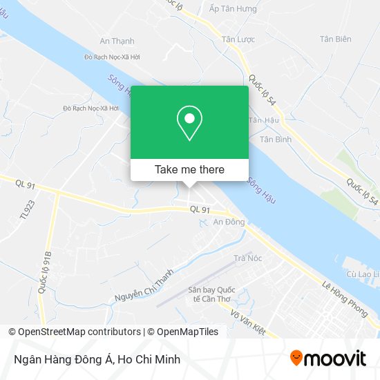 Ngân Hàng Đông Á map