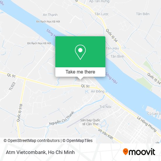 Atm Vietcombank map