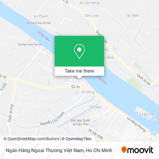 Ngân Hàng Ngoại Thương Việt Nam map