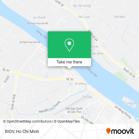 BIDV map
