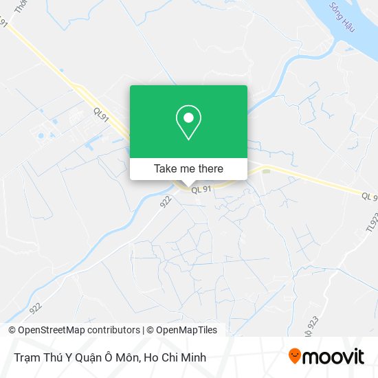 Trạm Thú Y Quận Ô Môn map