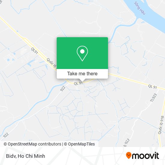 Bidv map