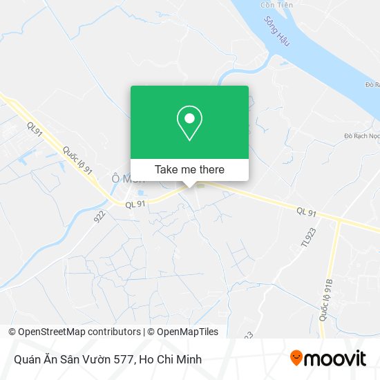 Quán Ăn Sân Vườn 577 map